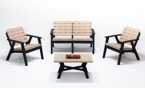 Sera 2+1+1+S Minderli Oturma Grubu / Bahçe - Balkon - Teras Mobilyası