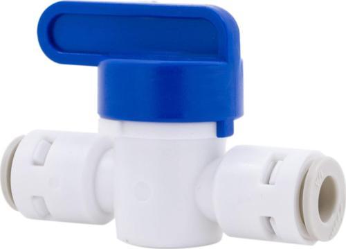 Su Arıtma Cihazı Plastik Ara Vana 1/4’’ Quick - 6mm