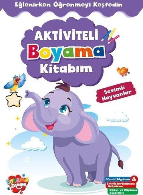 Aktiviteli Boyama Kitabım - Sevimli Hayvanlar