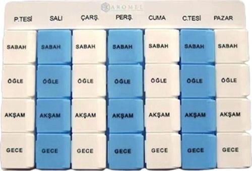 Ilaç Saklama Kutusu Haftalık 28 Kutusu