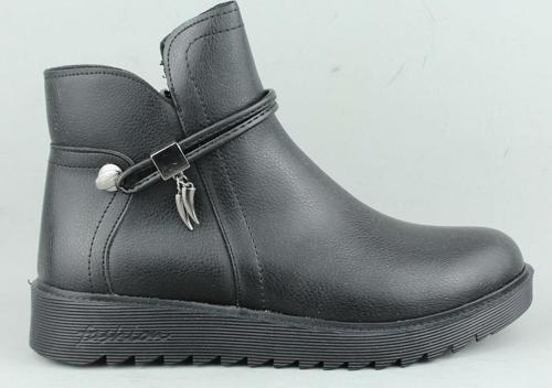 332092 Fermuarlı İçi Polarlı Kışlık Bot Kadın