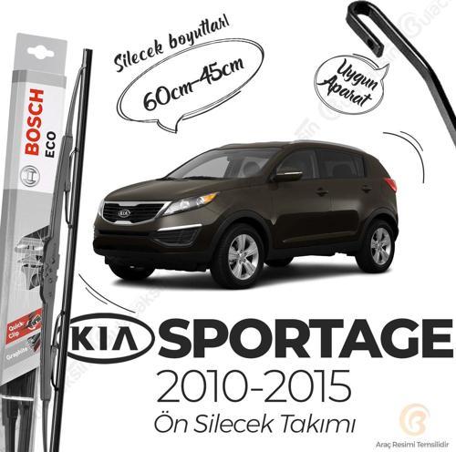 Kia Sportage Ön Silecek Takımı (2010-2015) Bosch ECO