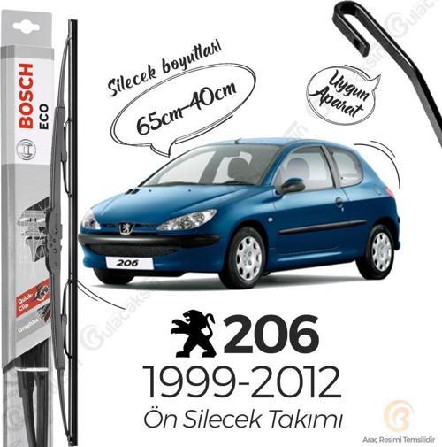 ECO Peugeot 206 1999 - 2012 Ön Silecek Takımı
