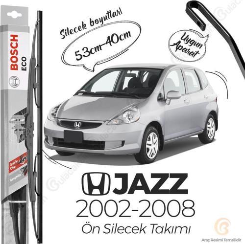 Honda Jazz Ön Silecek Takımı (2002-2008) Bosch ECO