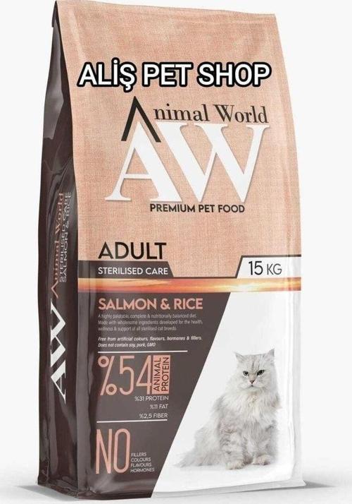 Sterilised Somonlu Kısırlaştırılmış Kedi Maması 15 Kg