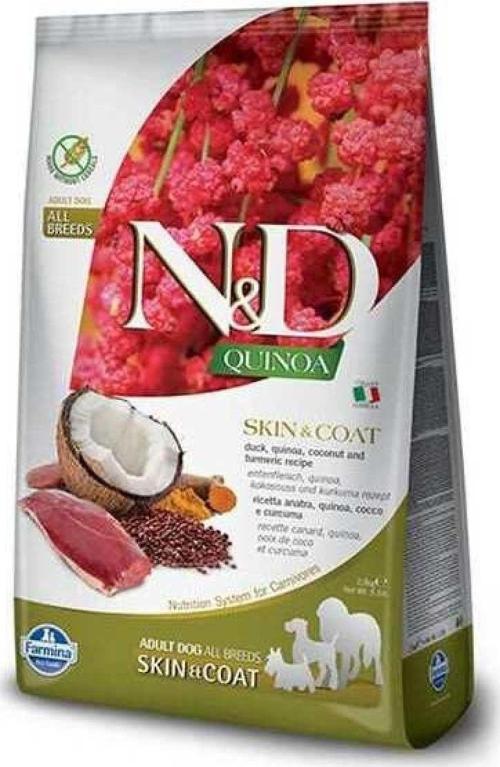 Quinoa Skin Coat Ördek Yetişkin Köpek Maması 7 Kg