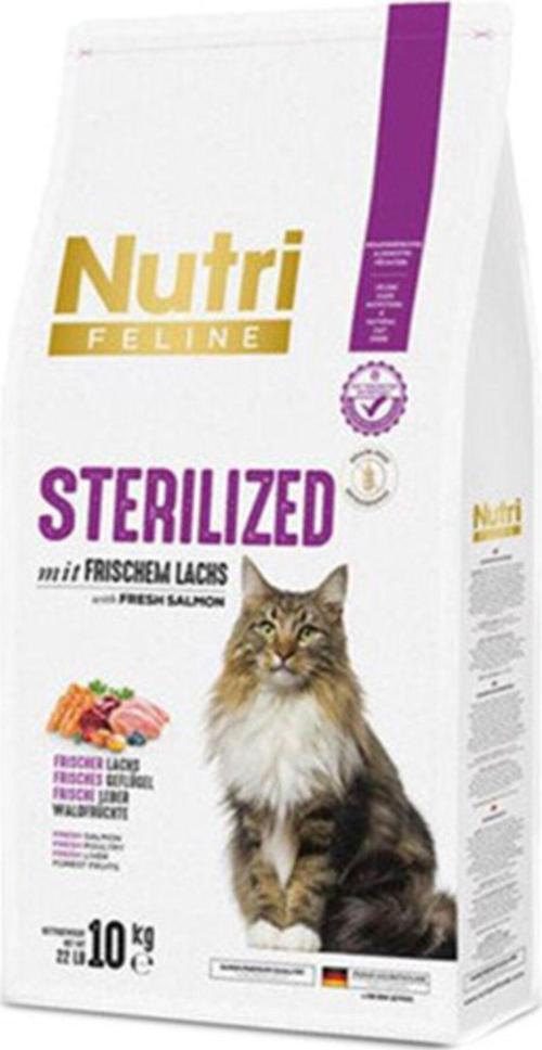 Feline Adult Sterilised Kısırlaştırılmış Somonlu Yetişkin Kedi Maması 10 Kg