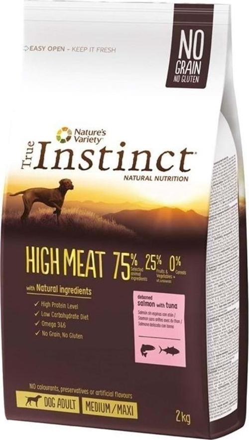 Instinct Yüksek Etli Somonlu Tahılsız Yetişkin Köpek Maması 2 Kg