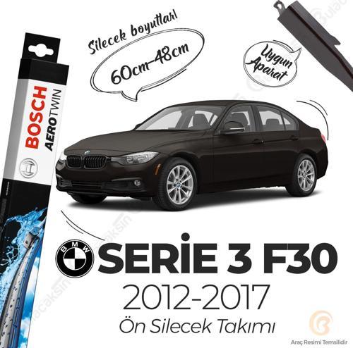 Bmw 3 F30 Muz Silecek Takımı (2012-2017) Bosch Aerotwin