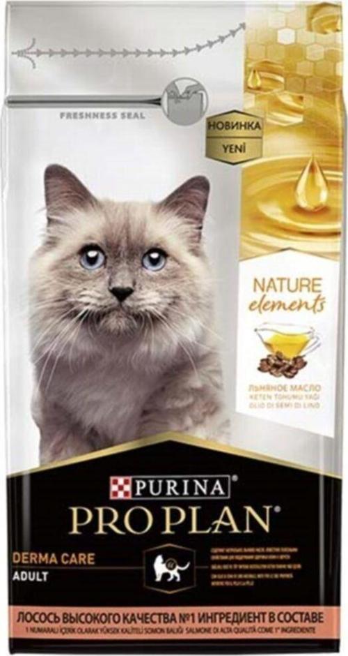 Proplan Nature Elements Derma Care Kuru Kedi Maması Somon 7kg
