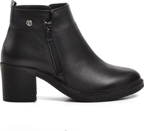 Pc-52025 Siyah Hakiki Deri Kadın Bot