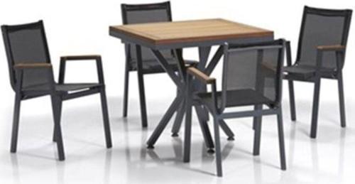 Samara 90*90 Bahçe Masa Takımı - İreko Tablalı