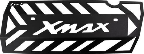 Yamaha Xmax 2018-2024 Uyumlu Egzoz Koruma Kapağı Siyah