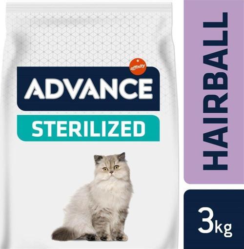 Cat Sterilized Hairball 3kg Kısırlaştırılmış Kedi Maması