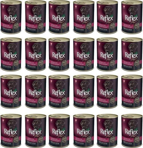 Köpek Konserve Kuzu & Karaciğer Chunks In Gravy 400 Gr *24 Adet