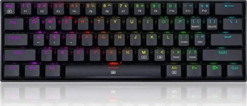 K630-RGB Dragonborn %60 Blue Switch Siyah Mekanik Kablolu Oyuncu Klavyesi