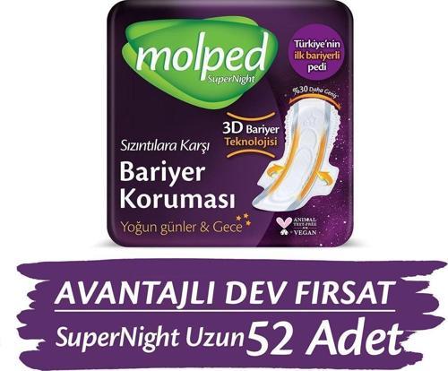 Supernight Uzun Avantajlı Dev Fırsat Paketi 52 Adet