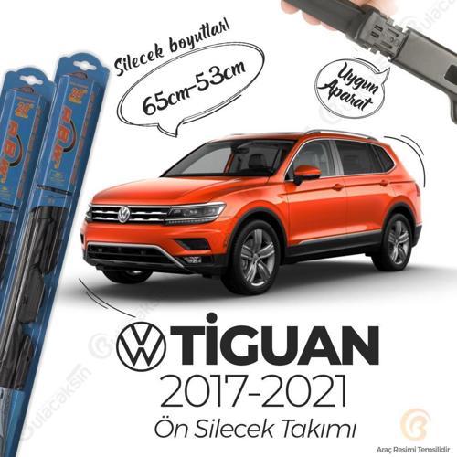 Hybrid Ön Silecek Takımı Volkswagen Tiguan 2016-2021 ile uyumlu