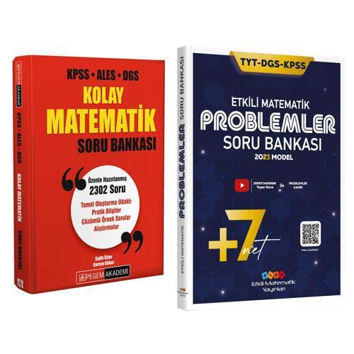 Pegem Kolay Matematik Soru ve Etkili Matematik Problemler Soru Seti