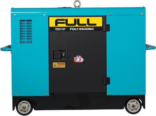 Jeneratör FDL 13500SC Motor Dizel - Kabinli - İpli / Marşlı (220V Monofaze)