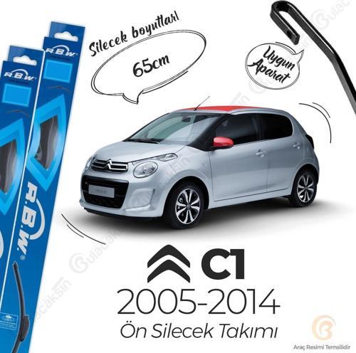 Citroen C1 Muz Silecek Takımı (2005-2013) RBW