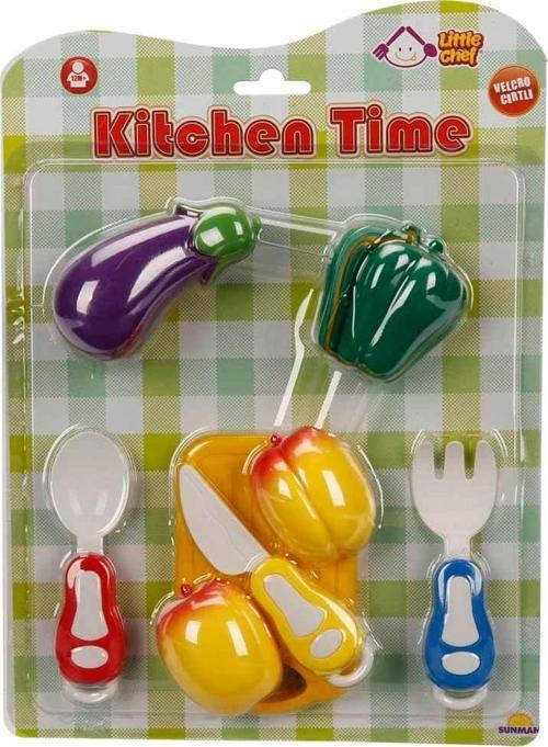 Little Chef Kesme Tahtalı Sebze ve Meyve Seti 37119 Biber