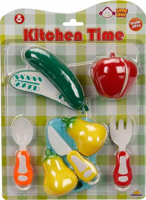 Little Chef Kesme Tahtalı Sebze ve Meyve Seti 37119 Elma