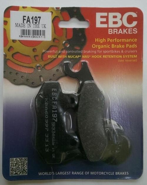 2004-2006 Honda Cbx 250 Twister Ön Fren Balatası Fa197 Uyumlu