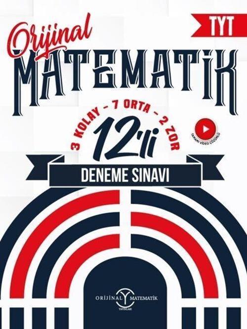 TYT Matematik 12 li Deneme Sınavı Orijinal Yayınları