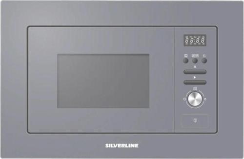 MW9018S02 Gri Ankastre Mikrodalga Fırın 20 Litre