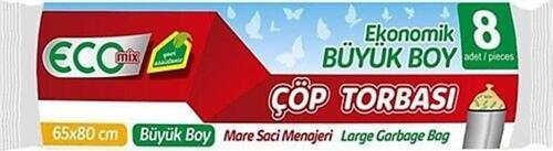 65*80 Büyük Boy Çöp Poşeti Siyah