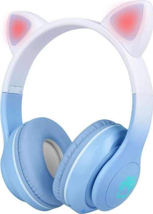 STN-28 Pro Kedi Kulaklı Tasarımlı RGB Işıklı Bluetooth Kulaklık