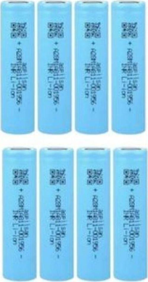 INR18650A28 3.7V 2900mAh 25A Discharge Şarjlı Li-ion Pil - 8 Adet set