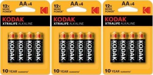Xtralife Alkalin 3x4 12 Adet Alkalin Kalem Pil Siyah (mn1500)
