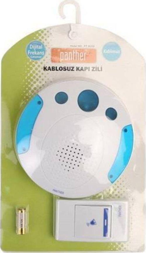 Pt-8200 Kablosuz Kapı Zili-ışıklı Kapı Zili Pil Dahil