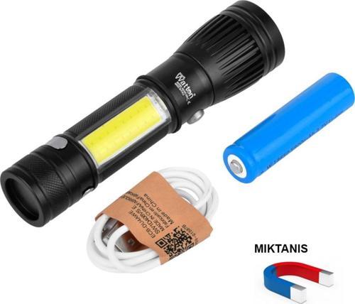 Uzun Menzilli EL Feneri Mıknatıslı Watton Wt-602