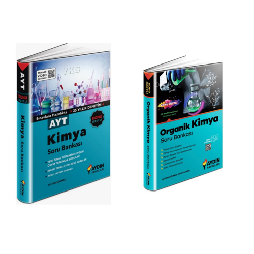 Aydın Yayınları Ayt  Kimya & Organik Kimya Soru  Bankaları