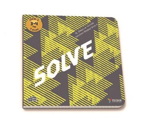 Solve-3-4 Yaş Level 2 3.Kitap-IQ ve Yetenek Geliştiren Kitaplar Serisi