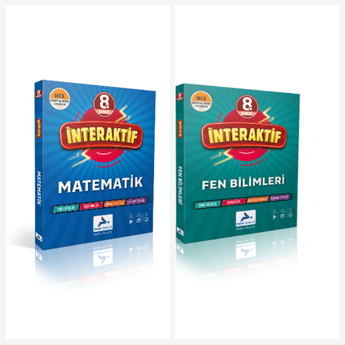 Paraf 8. Sınıf İnteraktif Fen Bilimleri  & Matematik Soru Kütüphanesi