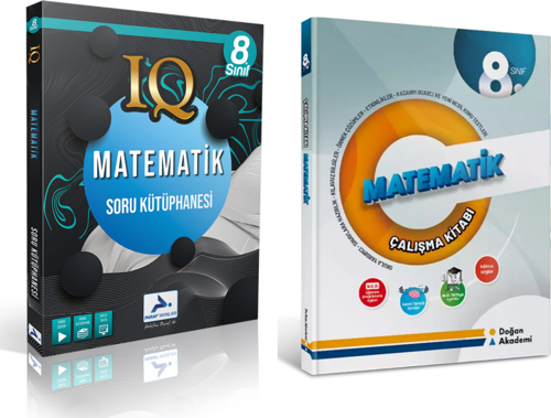 Paraf Yayınları Iq 8.sınıf Matematik &  Matematik Çalışma Kitabı