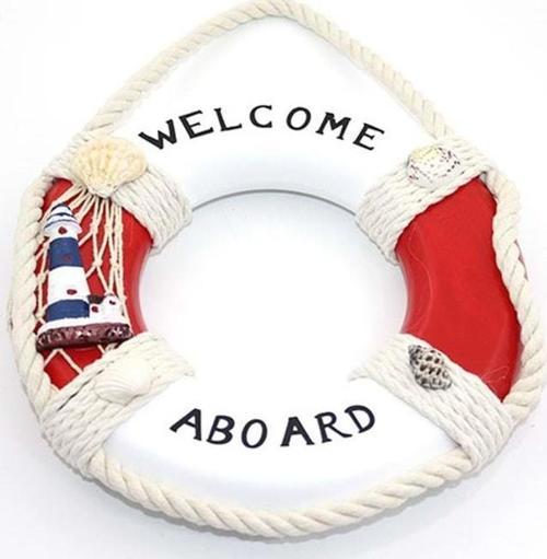 Ahşap Marin Duvara Asmalı Simit