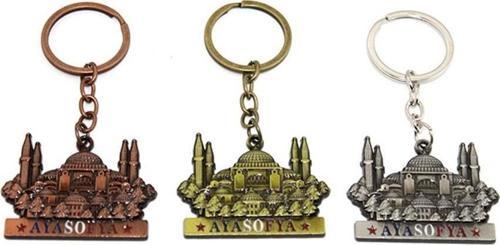 Metal Ayasofya Anahtarlık