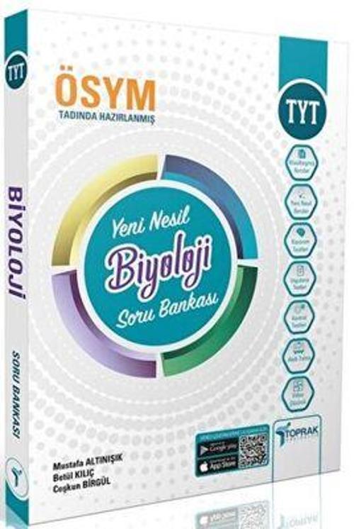 Toprak Yayıncılık Tyt Biyoloji Soru Bankası