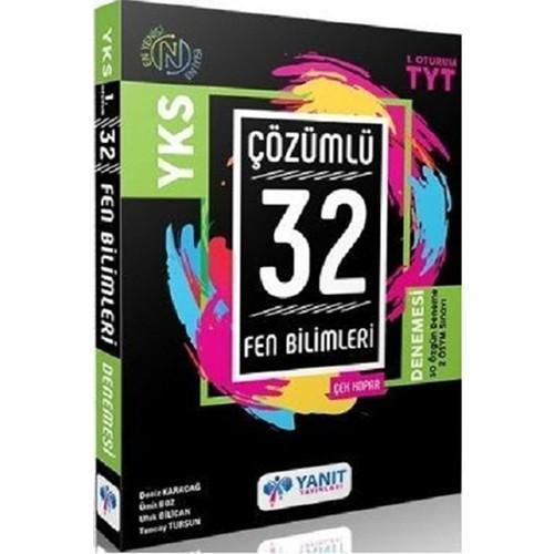 Yanıt Yayınları Tyt Fen Bilimleri 32 Çözümlü Branş Denemesi