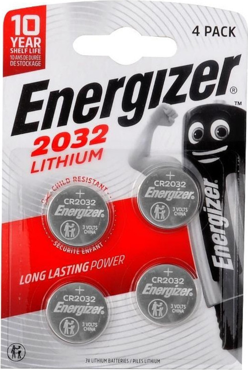 CR2032 Lithium Pil 4lü Blister