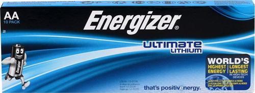 Ultimate Lithium L91/AA Size Kalem Pil - 10lu Kutu