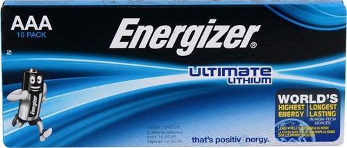 Ultimate Lithium L92/AAA Size İnce Kalem Pil - 10lu Kutu