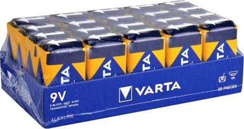 Endüstriyel 20 x 9V Pil