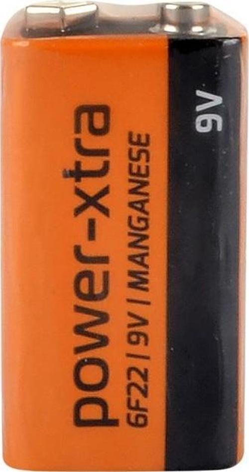6F22/9V Size Zinc Manganez Pil - Tekli Shrink