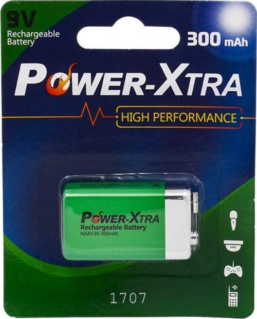 Ni-Mh 9V 300 Mah Şarj Edilebilir Pil